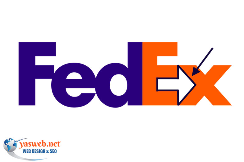طراحی لوگوی سایت شرکت FedEx